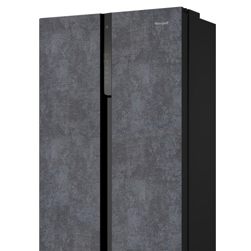 Холодильник Weissgauff WSBS 500 Inverter NoFrost Rock Glass