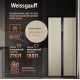 Холодильник Weissgauff WSBS 500 Inverter NoFrost Beige Glass
