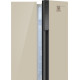 Холодильник Weissgauff WSBS 500 Inverter NoFrost Beige Glass