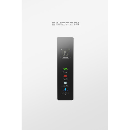 Холодильник MEFERI MFR200WH Total No Frost Combi Ultra