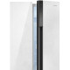 Холодильник Weissgauff WSBS 500 Inverter NoFrost White Rock Glass