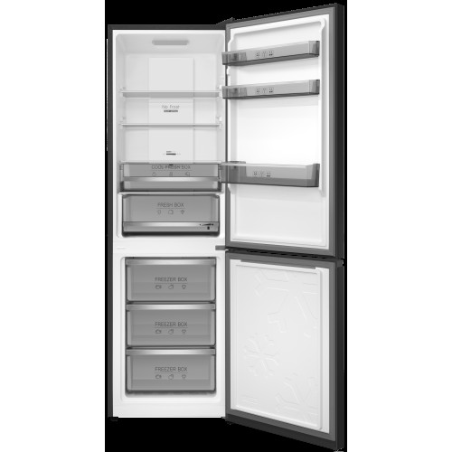 Холодильник MEFERI MFR185BK Total No Frost Combi Ultra