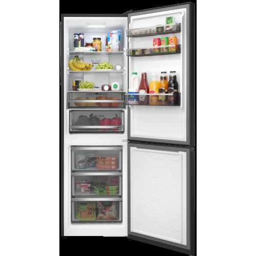 Холодильник MEFERI MFR185BK Total No Frost Combi Ultra