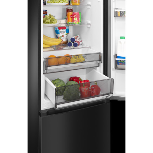 Холодильник MEFERI MFR185BK Total No Frost Combi Ultra