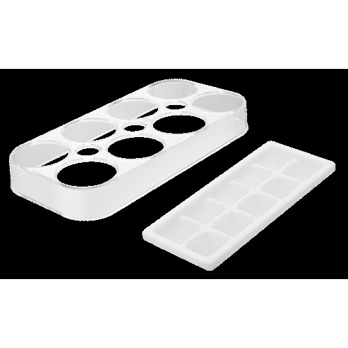 Холодильник MEFERI MFR185BK Total No Frost Combi Ultra