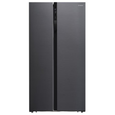 Холодильник HYUNDAI CS5003F черная сталь