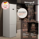 Холодильник Weissgauff WRK 2010 D Inverter NoFrost Beige