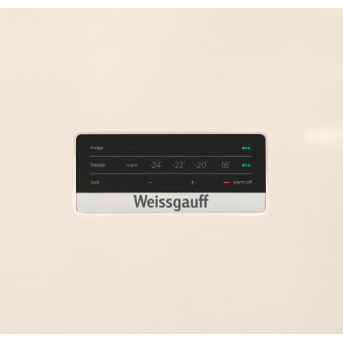 Холодильник Weissgauff WRK 2010 D Inverter NoFrost Beige