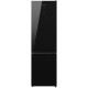 Холодильник Weissgauff WRK 1850 D Full NoFrost Black Glass черное стекло