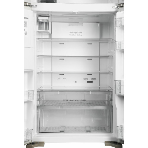 Холодильник Hitachi R-W660PUC7X GC шампань стекло