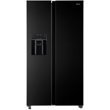 Холодильник Weissgauff WSBS 697 NFBX Inverter Ice Maker черный (двухкамерный)
