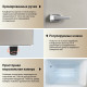 Холодильник TESLER RT-132 Beige