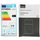 Холодильник Hyundai CT10021H белый