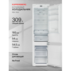 Встраиваемый холодильник KUPPERSBERG RBN 1964