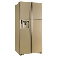 Холодильник Hitachi R-W 662 PU3 GBE бежевое стекло