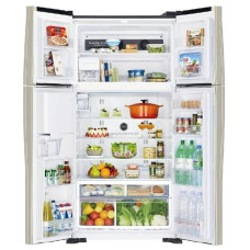 Холодильник Hitachi R-W 722 PU1 GBW коричневое стекло