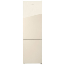 Холодильник HIBERG RFC-400DX NFGY бежевое стекло
