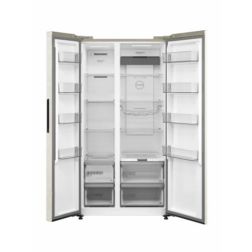 Холодильник Midea MDRS791MIE33 бежевый