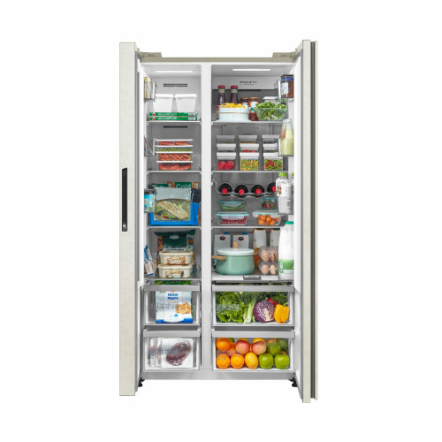Холодильник Midea MDRS791MIE33 бежевый