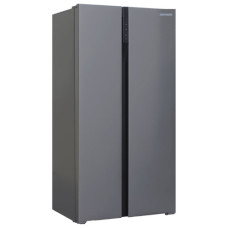 Холодильник Shivaki SBS-572DNFX нержавеющая сталь