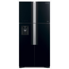 Холодильник Hitachi R-W660PUC7X GBK черное стекло