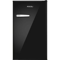 Холодильник Ascoli ADFRB90 ретро черный