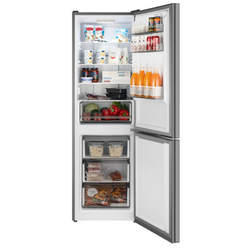 Холодильник Weissgauff WRK 185 Total NoFrost Inverter Beige Glass