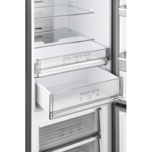 Холодильник Weissgauff WRK 2000 Total NoFrost Inverter Bru Steel Glass