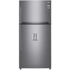 Холодильник LG GR-F802HMHU серый металлик