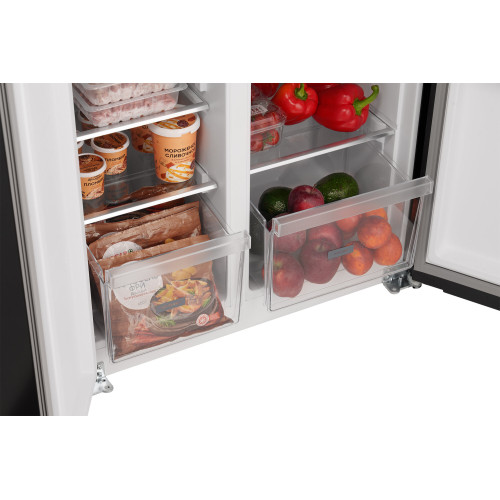 Холодильник Weissgauff WSBS 600 B NoFrost Inverter Water Dispenser