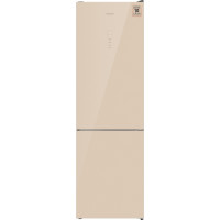 Холодильник Weissgauff WRK 2000 Total NoFrost Inverter Beige Glass