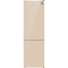 Холодильник Weissgauff WRK 2000 Total NoFrost Inverter Beige Glass