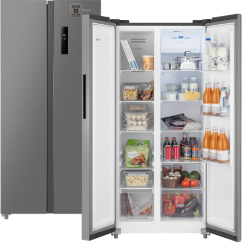 Холодильник Weissgauff WSBS 500 Inverter NoFrost Inox