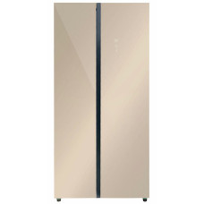 Холодильник LEX LSB520GlGID золото/стекло (SBS, FNF, инвертор)