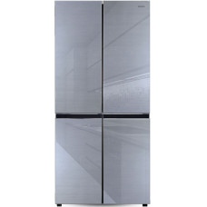 Холодильник GiNZZU NFK-525 серое стекло