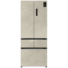 Холодильник TESLER RFD-427BI Marble beige