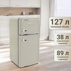 Холодильник TESLER RT-132 Sand Grey