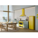 Холодильник SMEG FAB28RYW6 стиль 50-х