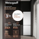 Холодильник WEISSGAUFF WRK 185 Inverter no frost white glass