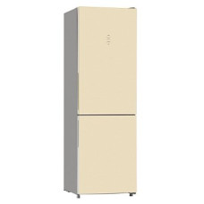 Холодильник AVEX RFC-301D NFGY бежевое стекло