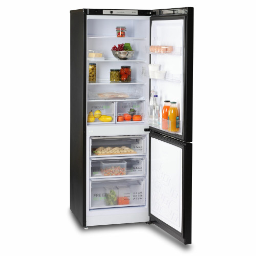 Холодильник БИРЮСА B6156 черный