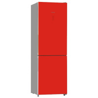 Холодильник HIBERG RFC-311DX NFGR красный