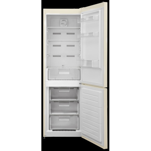 Холодильник VESTEL BF 379 NFBRBG бежевый мрамор