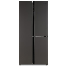 Холодильник HYUNDAI CS5073FV черный/стекло