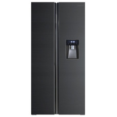 Холодильник GINZZU NFK-467 темно серый