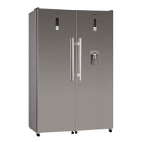 Холодильник HIBERG SBS RF-35D NFX + FR-35LD NFXr