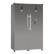 Холодильник HIBERG SBS RF-35D NFX + FR-35LD NFXr