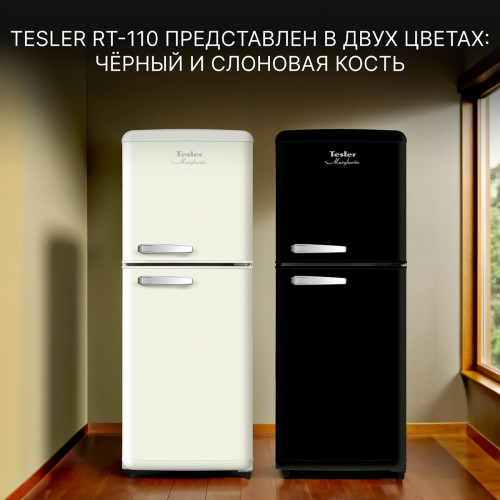 Холодильник TESLER RT-110 Black