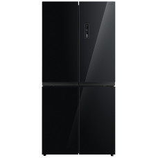 Холодильник Hyundai CM5005F черное стекло