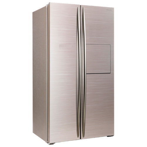 Холодильник HIBERG RFS-580D NFGY (с ручкой)